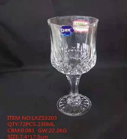 Glass Cup 6pc Set LXZS3203
