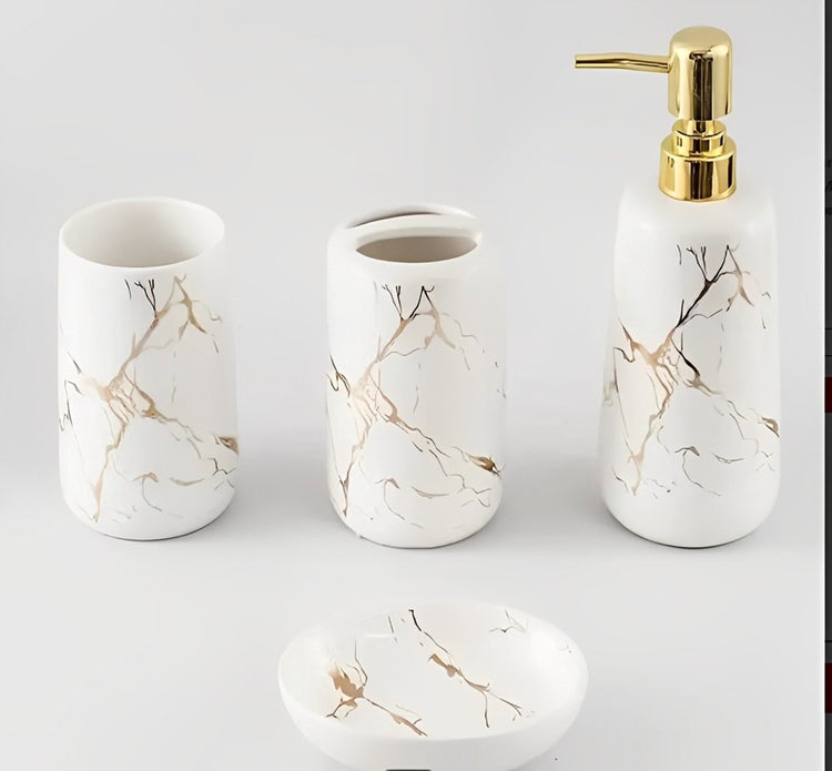 Bathroom Accessories 4pc Set HT8605