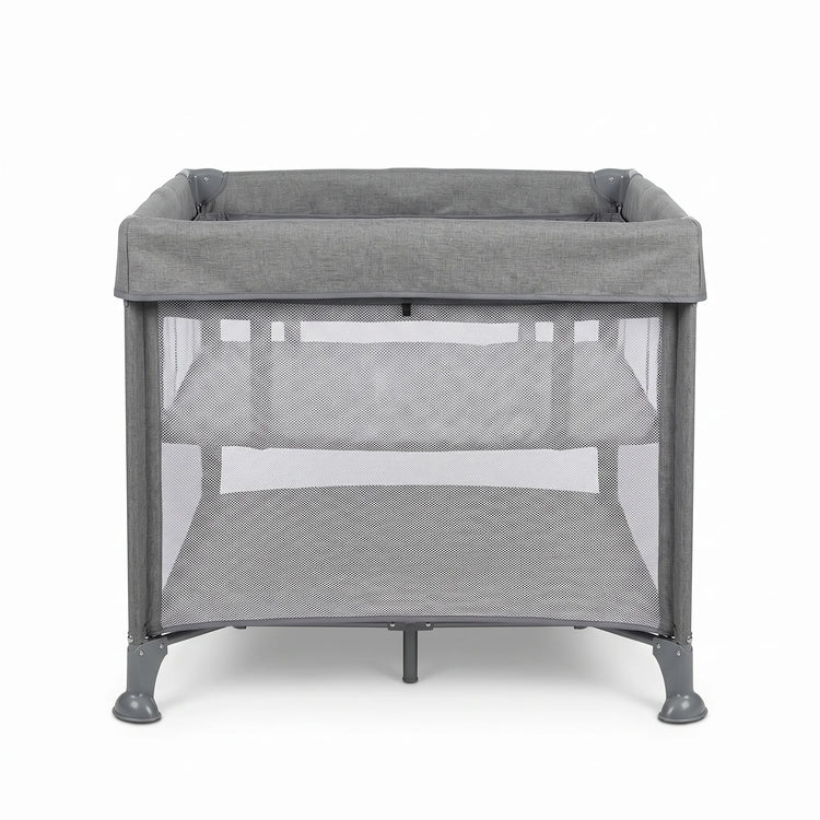 3 in 1 Travel Baby Cot with Bassinet & Changer | Grey