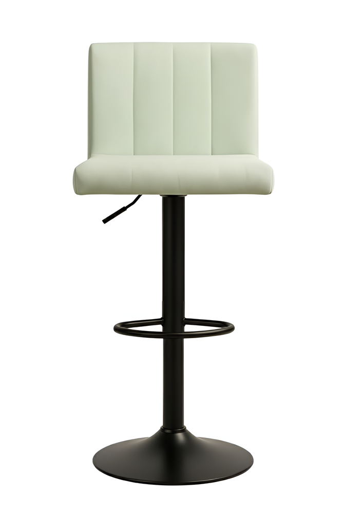 Adjustable Swivel Bar Stool | Square Tufted PU | UT-C8541