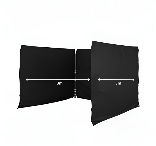 Gazebo 3m x 3m Side Walls only | Outdoor Panels for Privacy