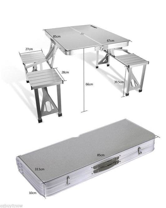 Camping Picnic Table & Chair Set GR-04