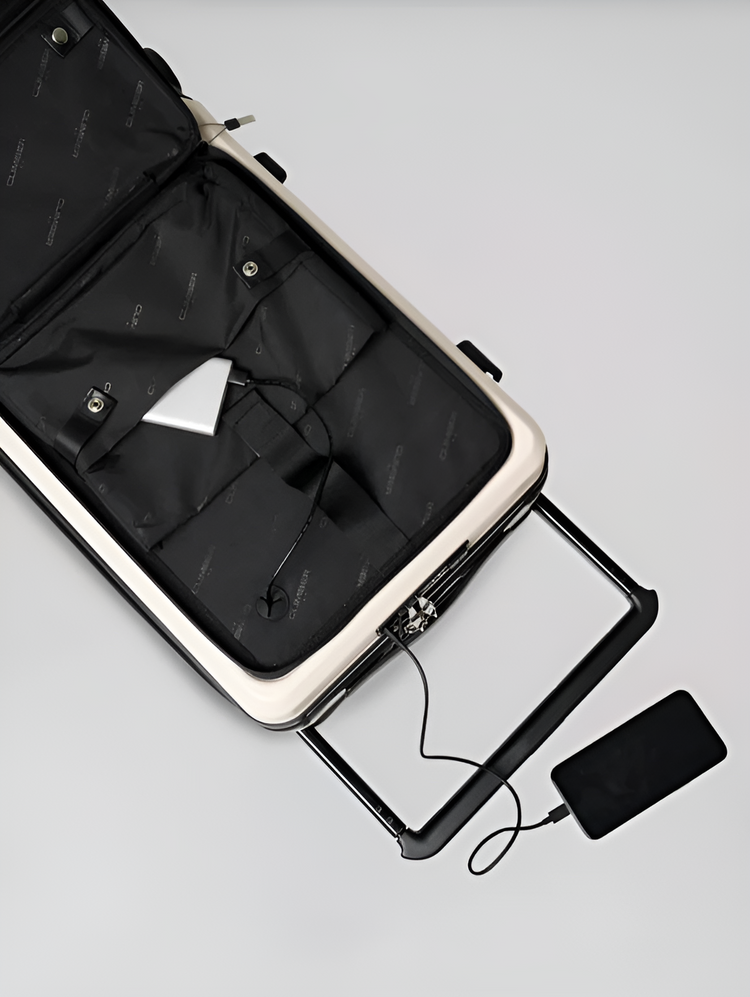 Smart Suitcase 6 Colors with USB Port | Double Wheels | Luggage | 20" | K-198