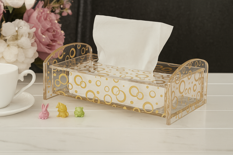 Acrylic Tissue Box
