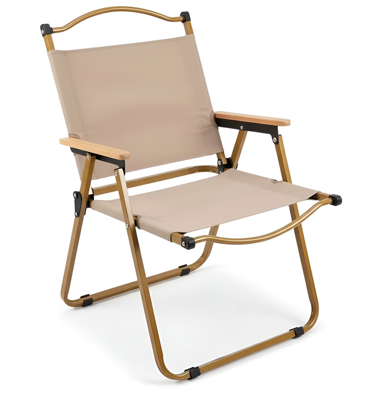 Portable Folding Chair | Camping, Picnic & Wood Armrests | 19130-7