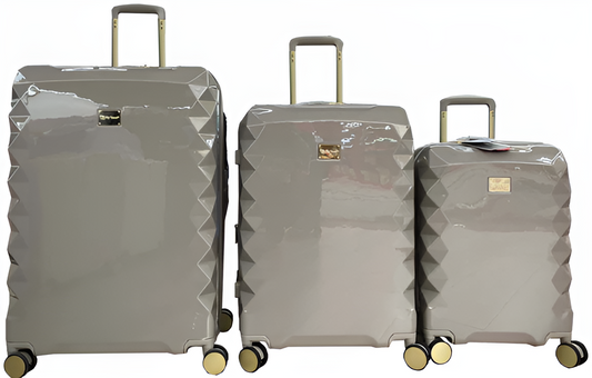 3-Piece Suitcase | Polycarbonate Hardshell Luggage | 5487