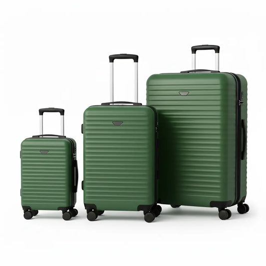 3-Piece Suitcase 4 Colors | Hardshell Luggage | TSA Lock | 0412
