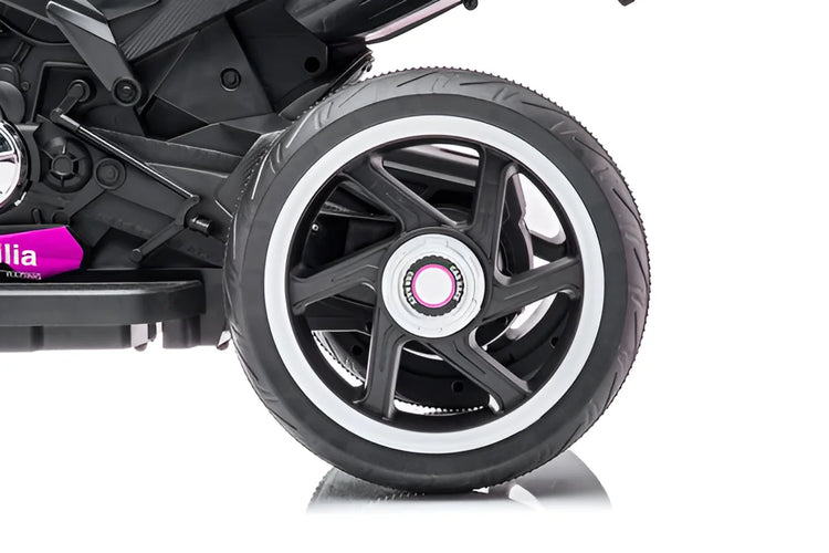 Electric 3-Wheel 12V Ride On Motorcycle for Kids | Trike | J-MB5019