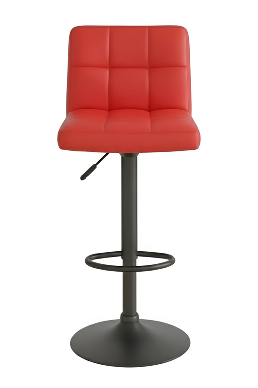 Adjustable Swivel Bar Stool | Square Tufted PU | UT-C8541