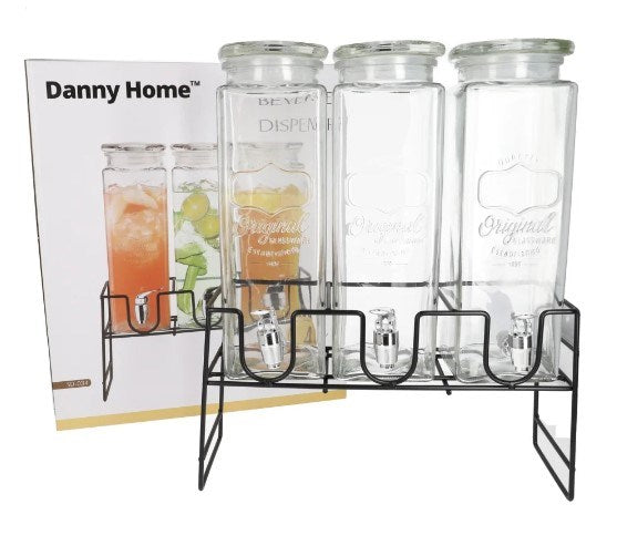 Triple Drink Dispenser 4pcs SD-034