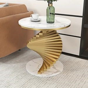 MARBLE SIDE TABLE COFFEE TABLE