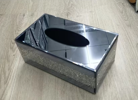 Gray Tissue Holder Box PY-ZJH008Gray