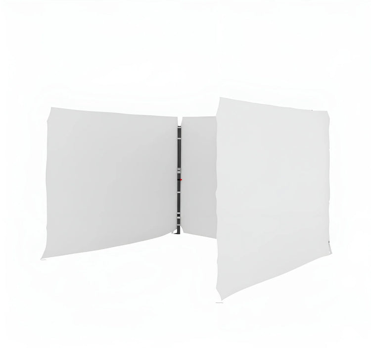 White Gazebo 2m x 2m Side Walls only. Outdoor Panels for Privacy on a white background