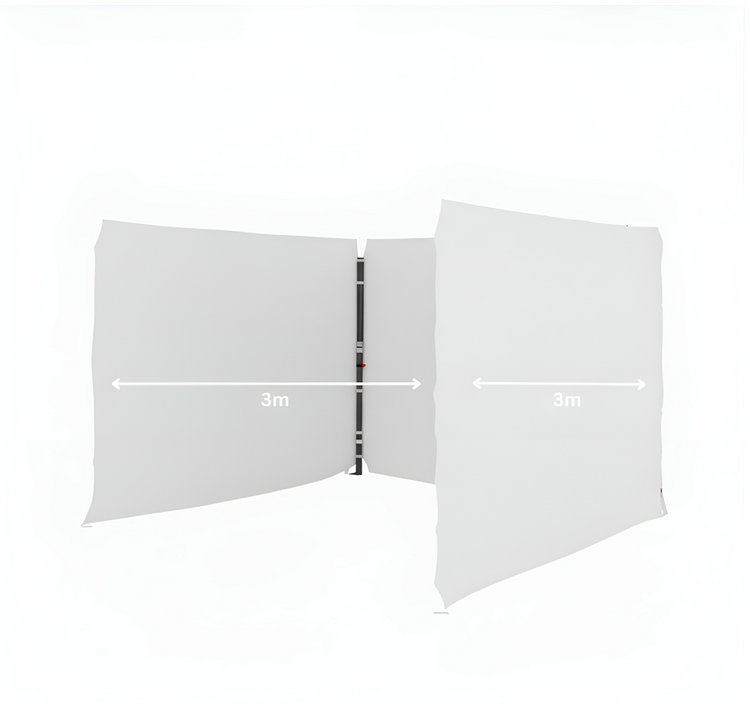 Gazebo 3m x 3m Side Walls only | Outdoor Panels for Privacy