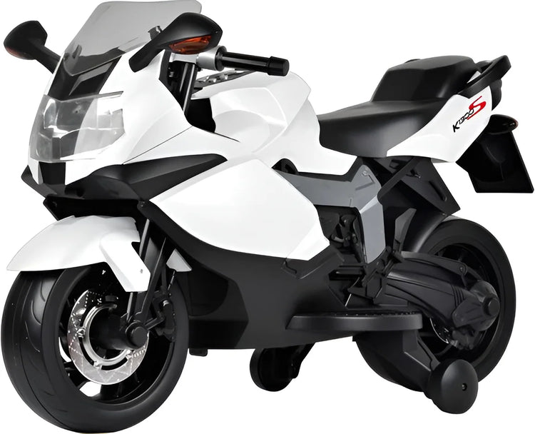 Electric Sport Ride On Motorcycle 6V for Kids | Training Wheels | J-MB8282