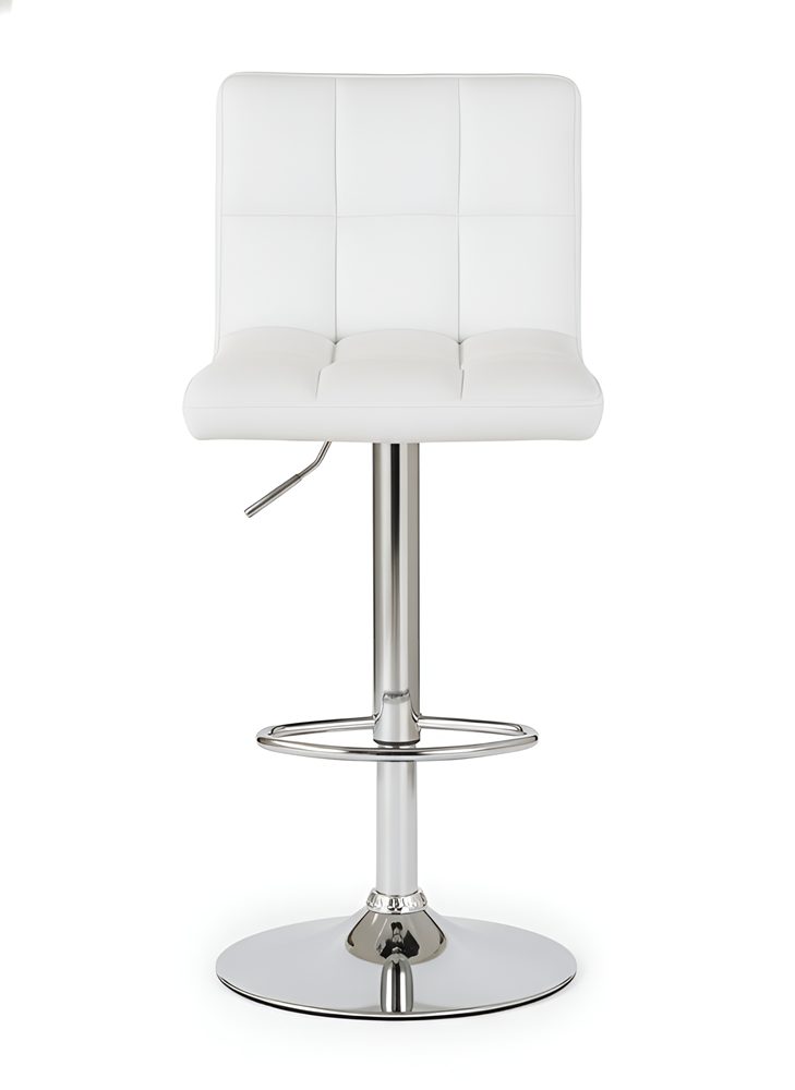 Adjustable Swivel Bar Stool | Square Tufted PU | UT-C8541