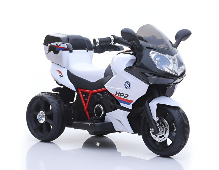 Electric 3-Wheel 6V Ride On Motorcycle for Kids | Trike | J-MB6187