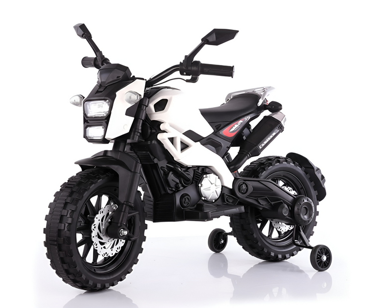 Electric Ride On Motorcycle 12V for Kids | Training Wheels | Y-MB0901-2