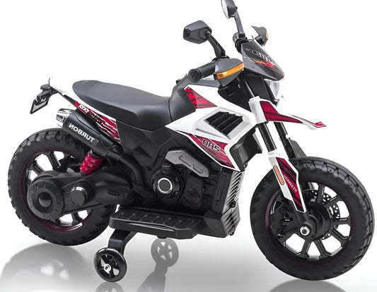 Electric Ride On Motorcycle 12V for Kids | Training Wheels | Y-MB0912-2