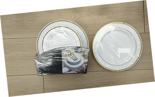 Plastic Dinner Set 50 Pack 008-15