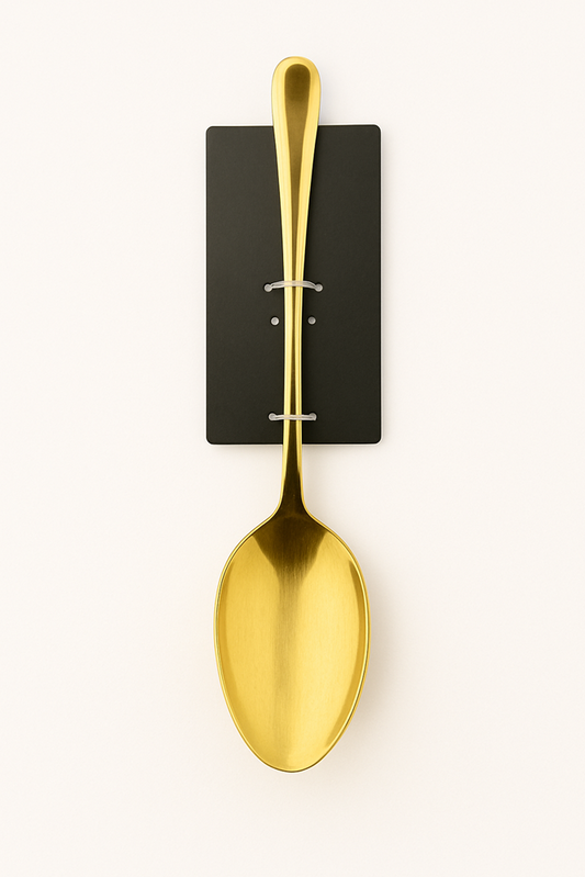 Stainless Steel Serving Spoon Gold 0397 802-4