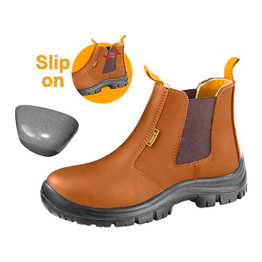SAFETY SHOES SIZE 44 SLIP ON