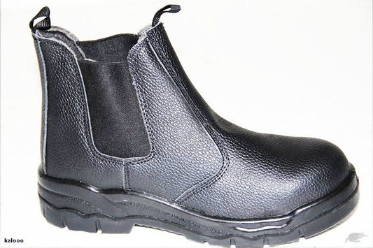 SAFETY SHOES SIZE 41 Slip On Black