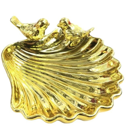 Gold Birds Plate 1003A