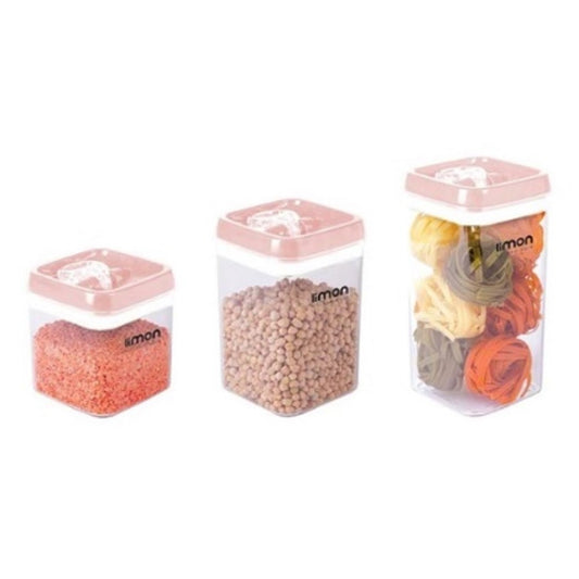 Sarina Square Spice Canister 3pc 107235