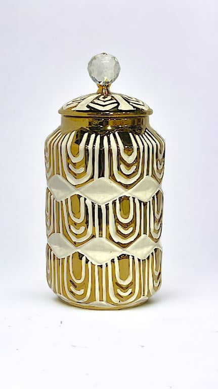 Tea Jar Decor 1078-2