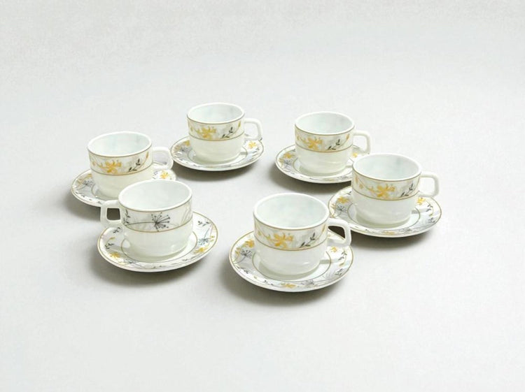 Tea Cup Set Coffee set 12pcs KFB250-F