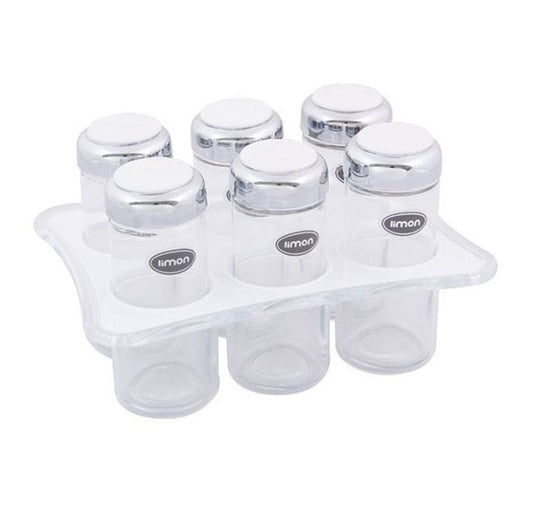 Spice Rack Condiment 7pc 1306