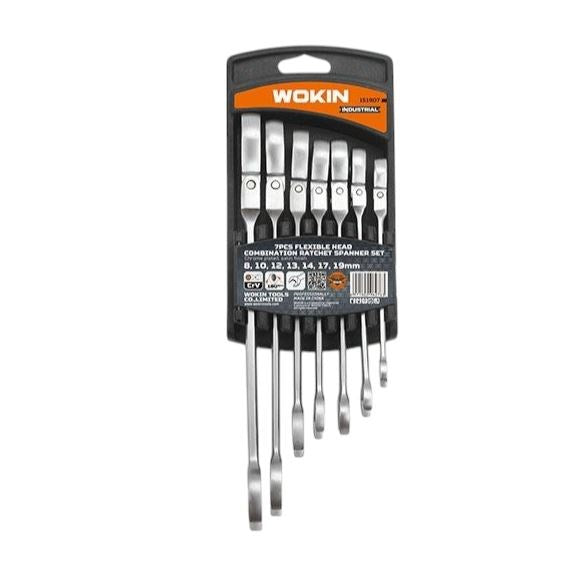 Flexible Ratchet Spanner Set 7pc 151907