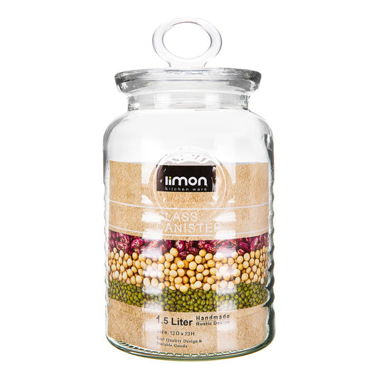 Glass Canister Jar 1.5L 187200