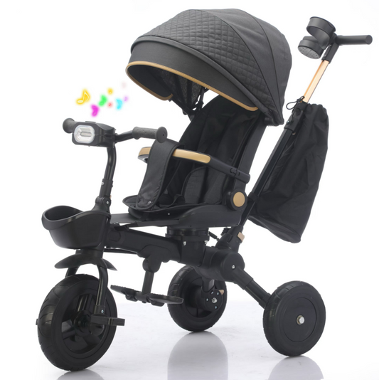 Kids Stroller 198 Black