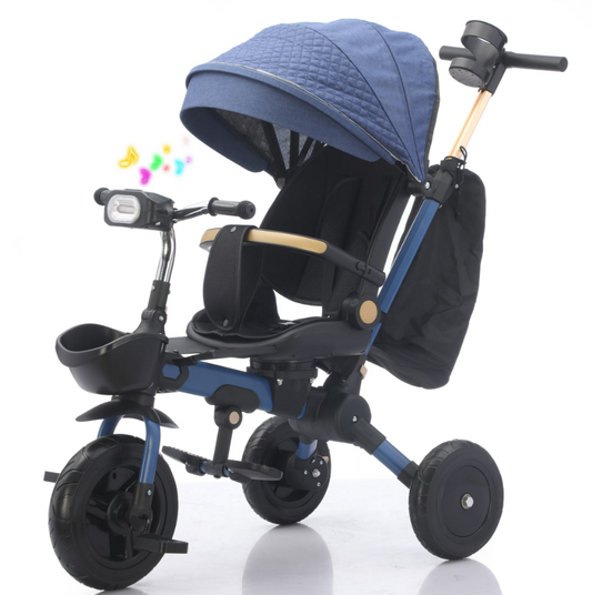 Kids Stroller 198 Blue