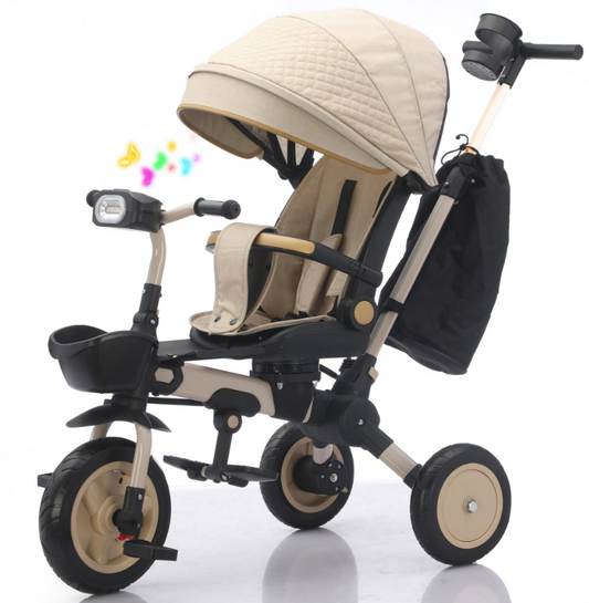 Kids Stroller 198 Beige