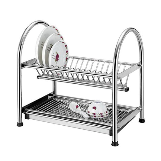 Dish Rack 2 Tier Stainless Steel 21960B
