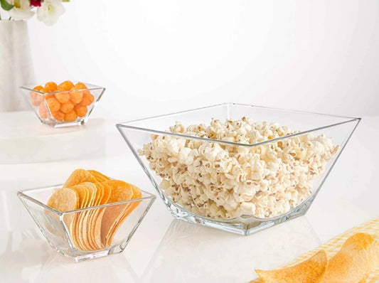 Square Glass Bowl 209200