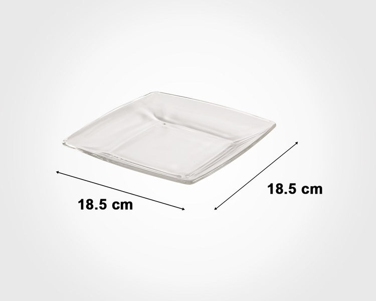 Glass Dessert Plate 2155
