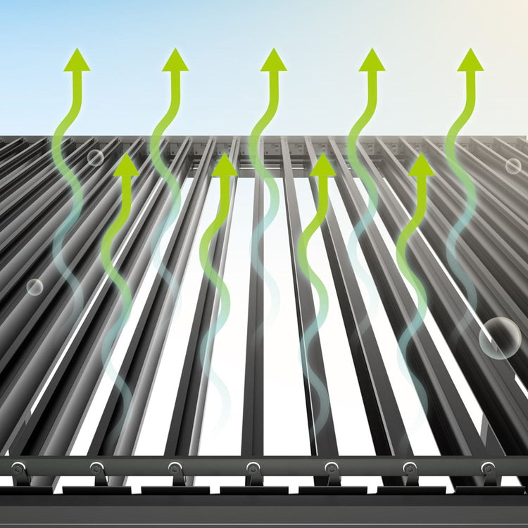 3 X 3m Louvre Roof Aluminum Pergola with Motorized