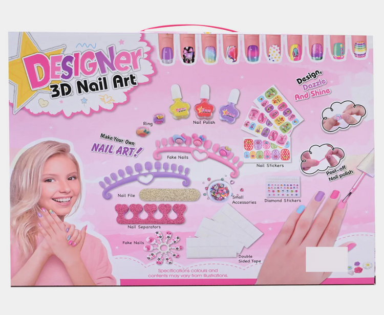 Kids 3D Nail Art Set 2510-7-6 I1583624