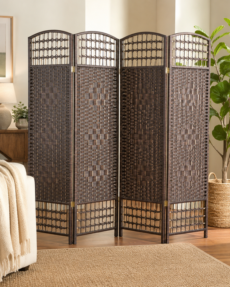 4 Panel Wall Room Divider 34332-1