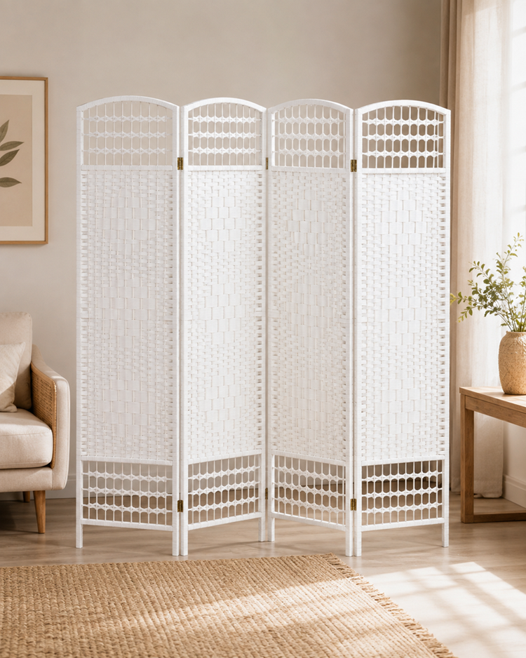 4 Panel Wall Room Divider 34332-3