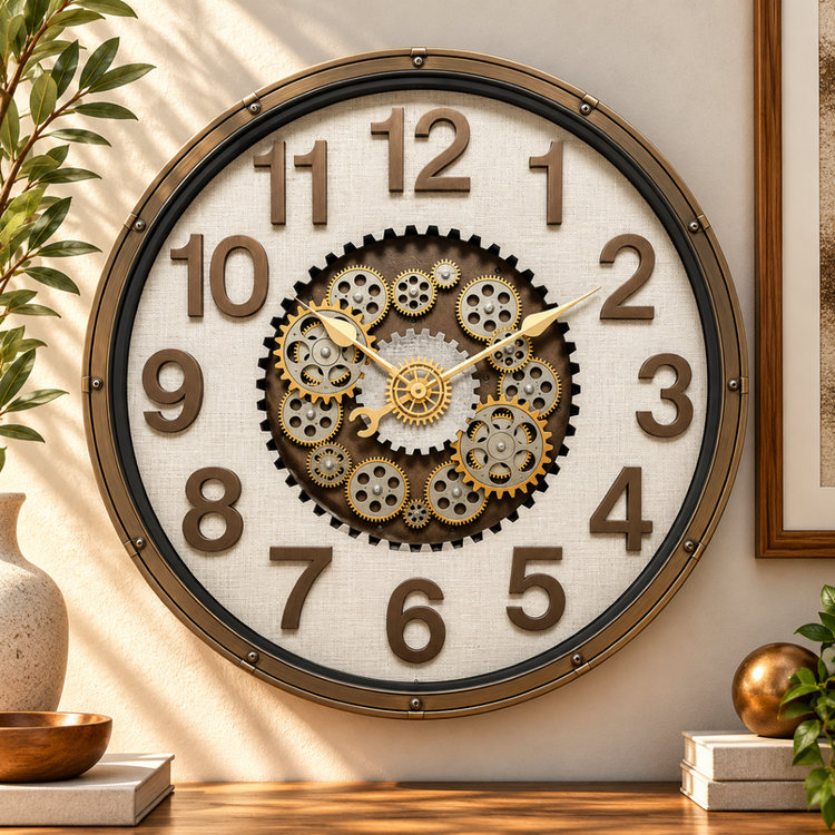 Wall Clock 75cm 3512T1-3