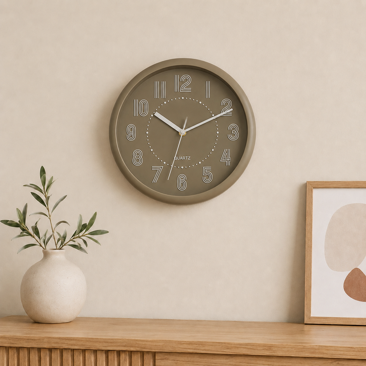 Wall Clock 25cm 3656