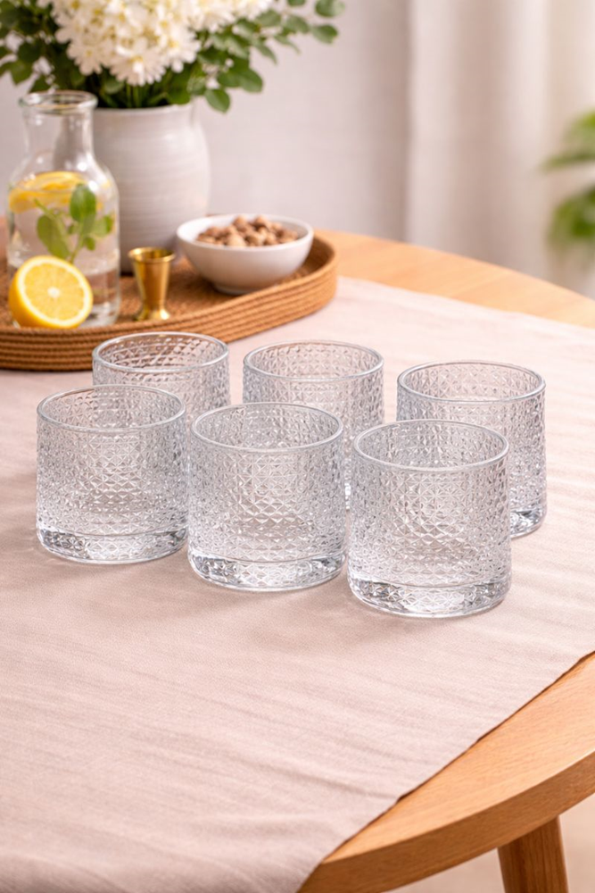 Glass Cup 260mL 6pc 309B
