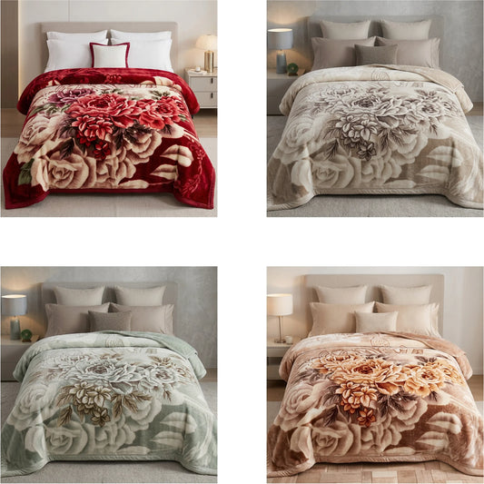 4kg Heavy Warm Winter Blanket for King Beds