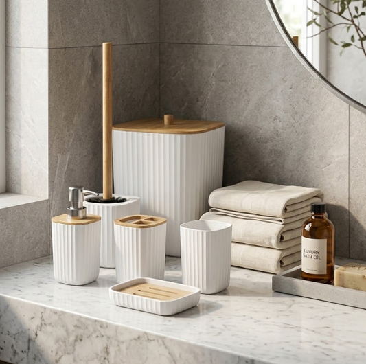 Bathroom Accessories 6pc Set 6638