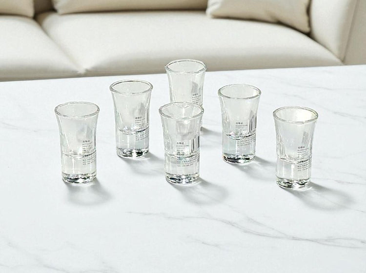 Shot Glass Cup 6pc Y1510-1